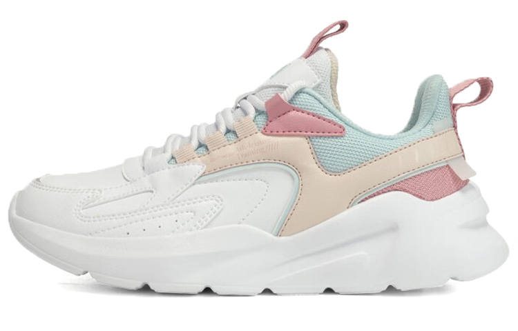Erke Low top Running Shoes Women's White Blue Pink