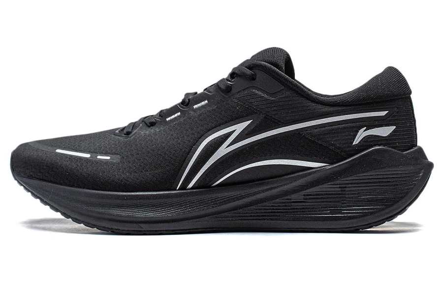 Li-Ning Li Ning MINE V2 Cushioning Slip Resistant Abrasion Resistant Low top Running Shoes Men's Black
