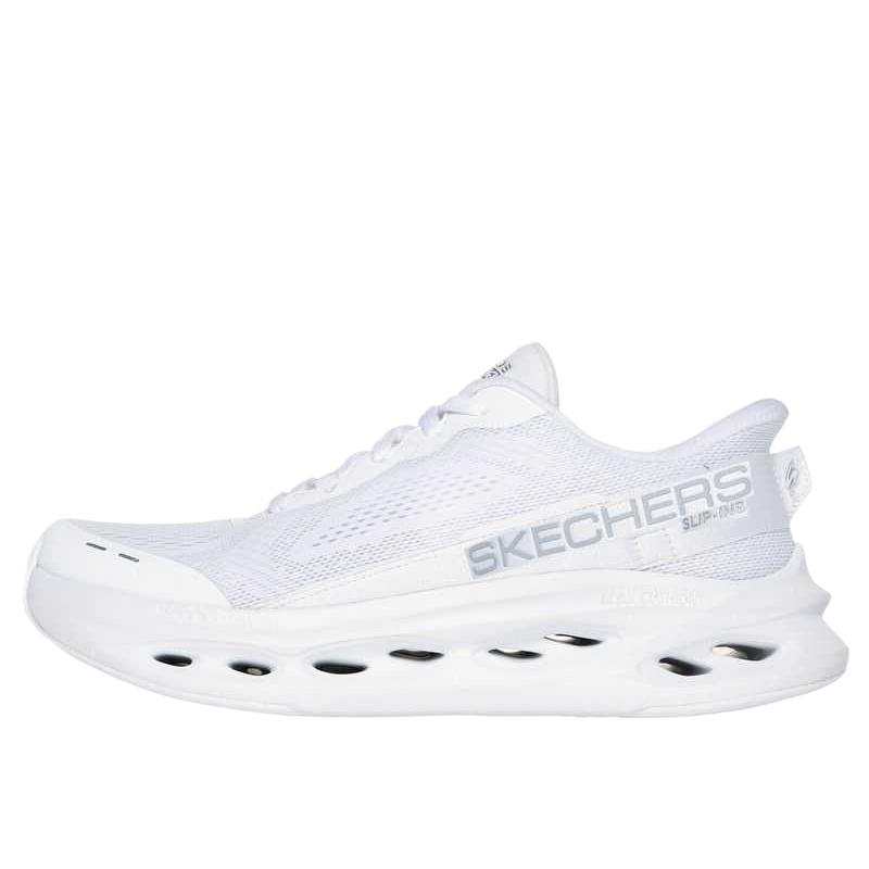 Skechers Max Cushioning Lightweight Low top Casual Running Shoes Women's White