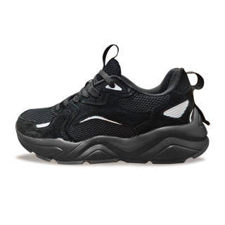 FINEPLAN High Visibility And Reflective Collection Low top Chunky Sneakers Unisex Black