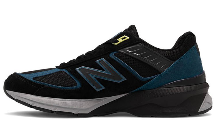 New Balance New Balance NB 990 V5 Low top Running Shoes Men's Black Cyan