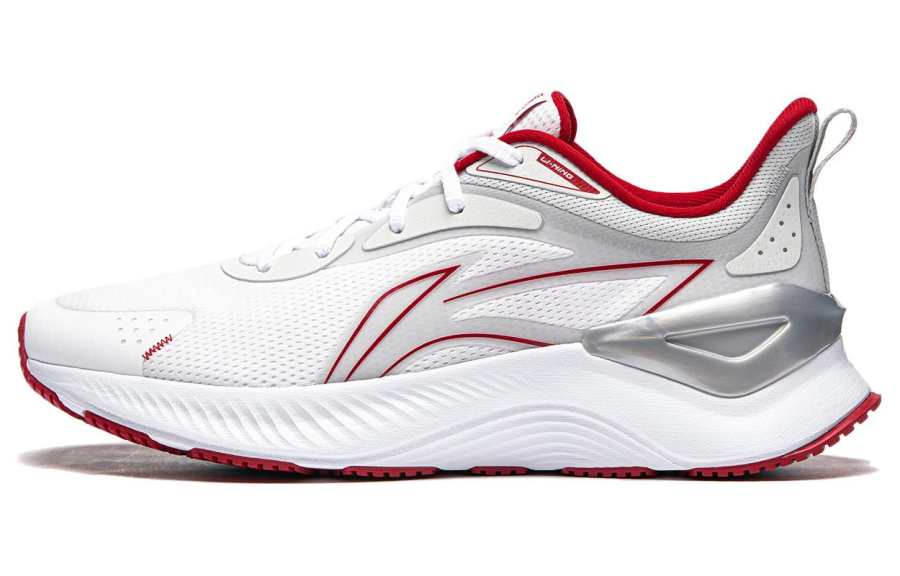 Li-Ning Li Ning YueYing 3.0 Cushioning Slip Resistant Low top Running Shoes Men's White Red