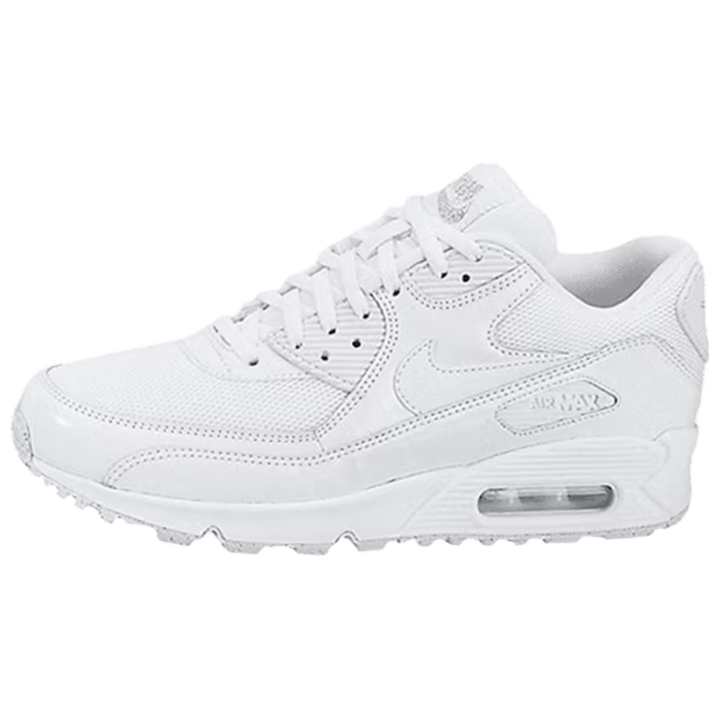 Nike Nike Air Max 90 Prm White White Metallic Silver Women's