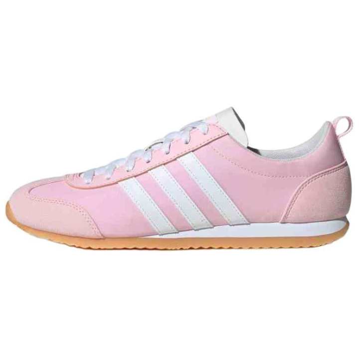 Adidas Adidas VS JOG 2.0 Comfortable Low top Casual Shoes Unisex Pink White