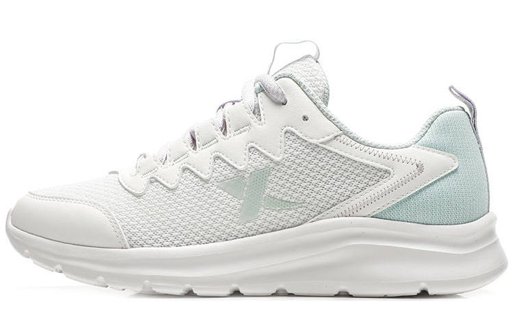 XTEP Running Shoes Women's Low Top Sail White/Foam Green
