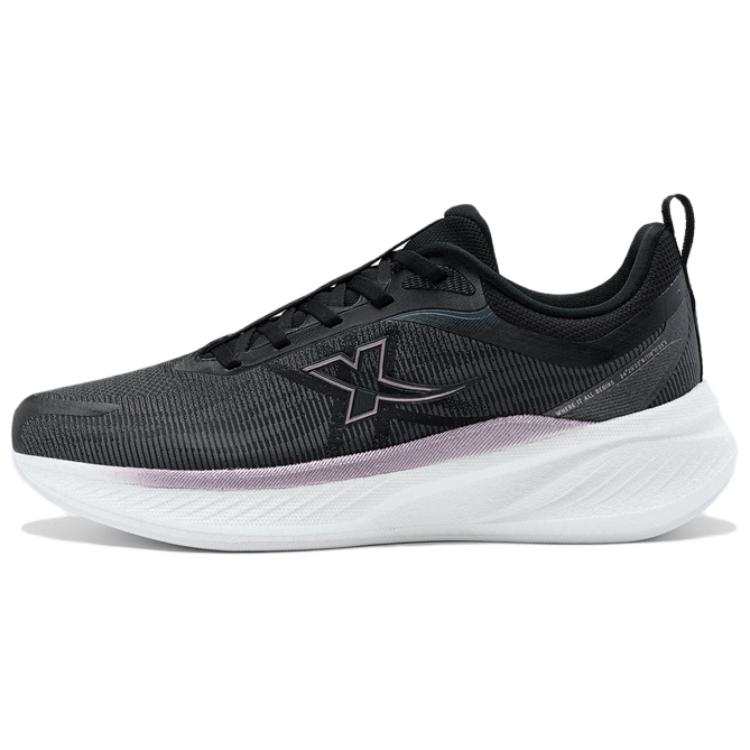 XTEP Cushioning Lightweight Low top Running Shoes Women's Black