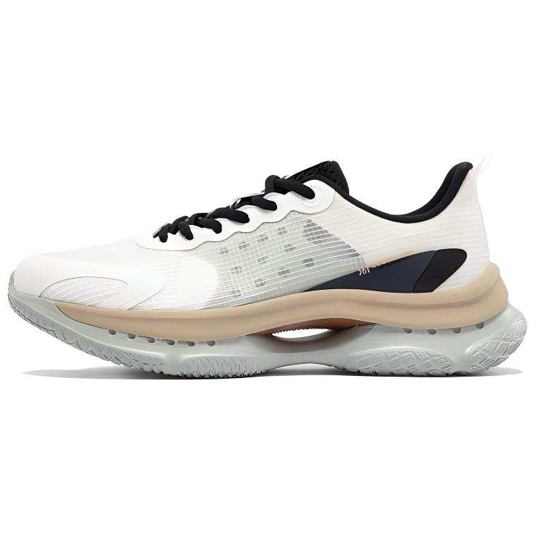 361° Breathable Low top Running Shoes Men's White Light Green