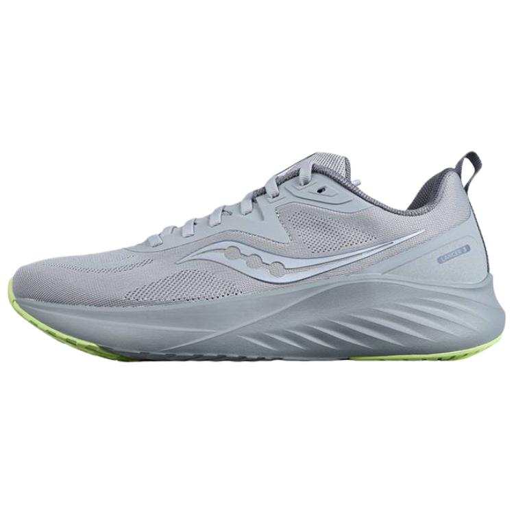 Saucony LANCER 3 Slip Resistant Abrasion Resistant Slip Resistant Abrasion Resistant Low top Running Shoes Men's Gray