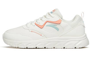 Anta Running Collection Versatile Low top Casual Sprint Running Shoes Women's White Pink