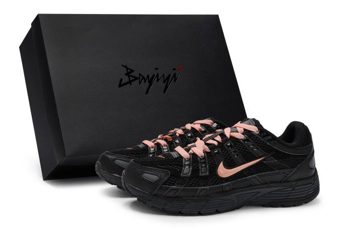 Nike Nike P 6000 Low top Running Shoes Unisex Black Pink