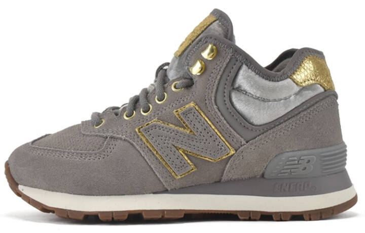 New Balance New Balance 574 Grey/Gold Women's