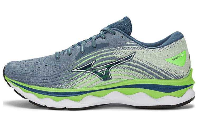 Mizuno Wave Sky 6 Comfortable Cushioning Slip Resistant Abrasion Resistant Cushioning Slip Resistant Abrasion Resistant