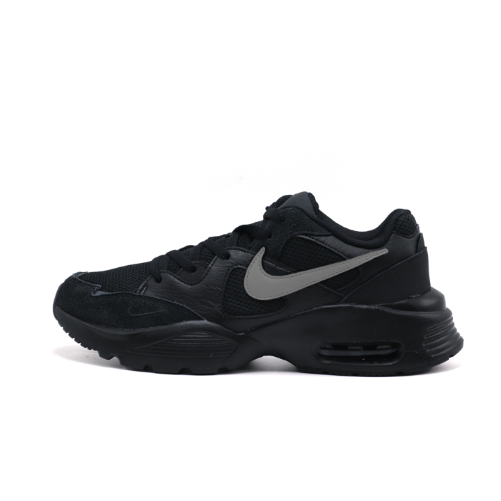 Nike Nike Air Max Fusion Slip Resistant Low top Running Shoes Men's Black Gray