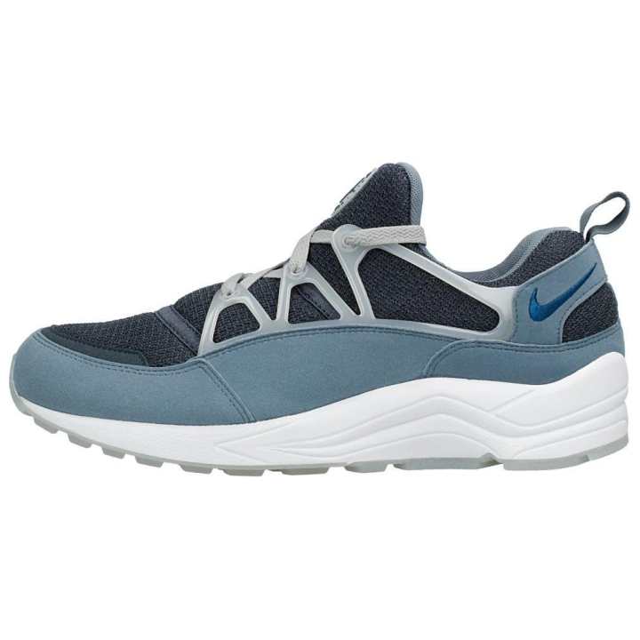 Nike Nike Air Huarache Slip Resistant Abrasion Resistant Low top Running Shoes Men's Blue