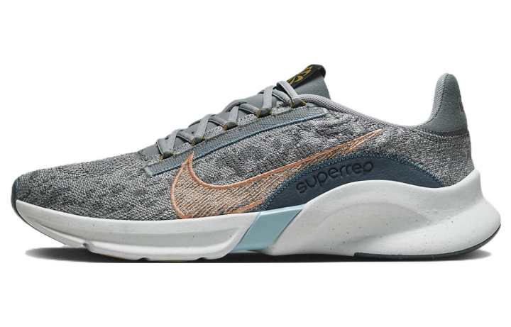 Nike Nike SuperRep Go 3 Next Nature Flyknit 'Wolf Grey Arctic Orange'