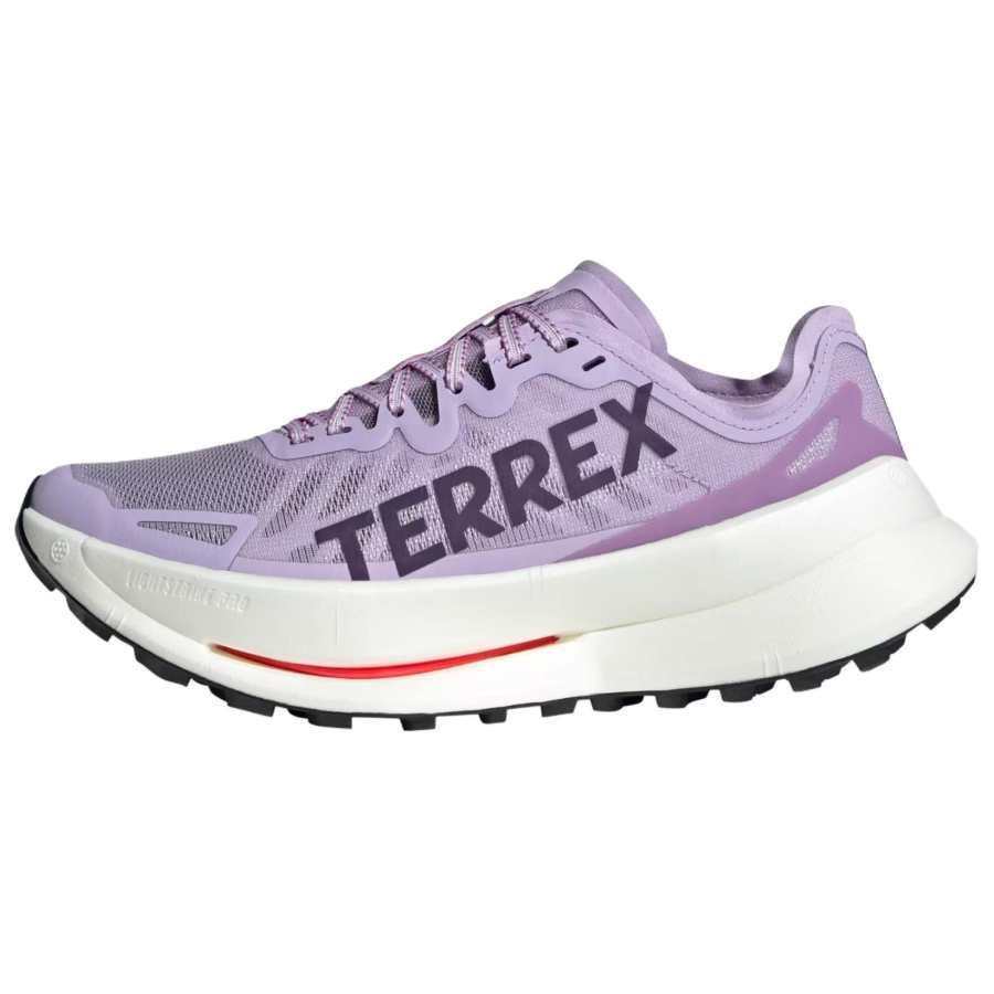 Adidas Adidas TERREX AGRAVIC SPEED ULTRA Abrasion Resistant Low top Running Shoes Women's Purple