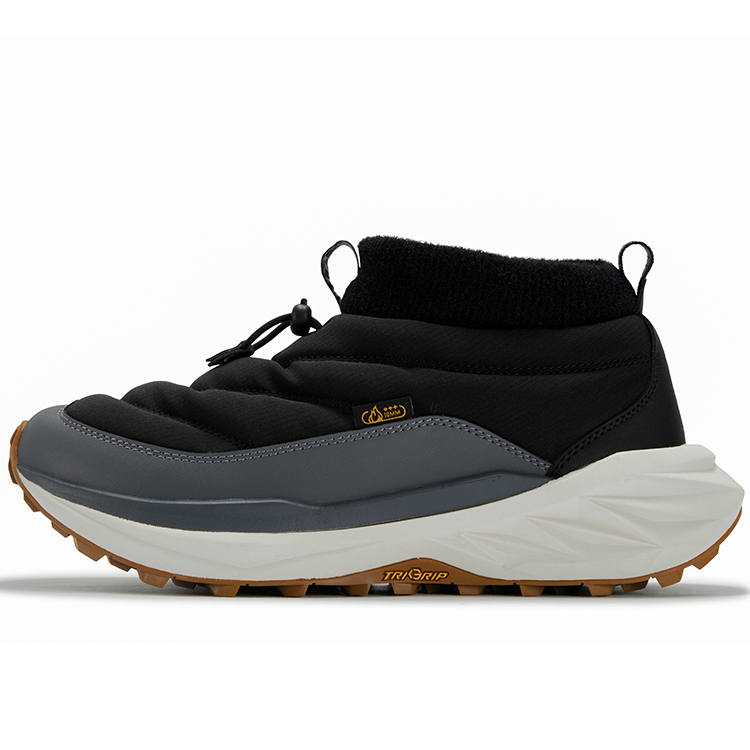 361° Yushan 3 Thermal Abrasion Resistant Slip Resistant High top Running Shoes Men's Black Gray