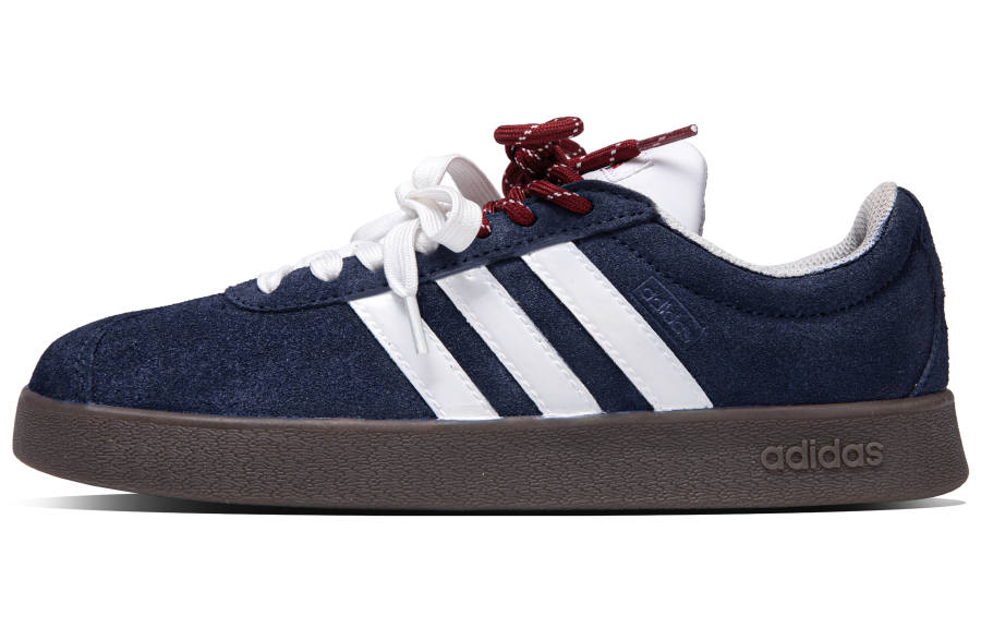 Adidas Adidas VL COURT 2.0 Abrasion Resistant Abrasion Resistant Low top Skateboard Shoes Unisex Blue White