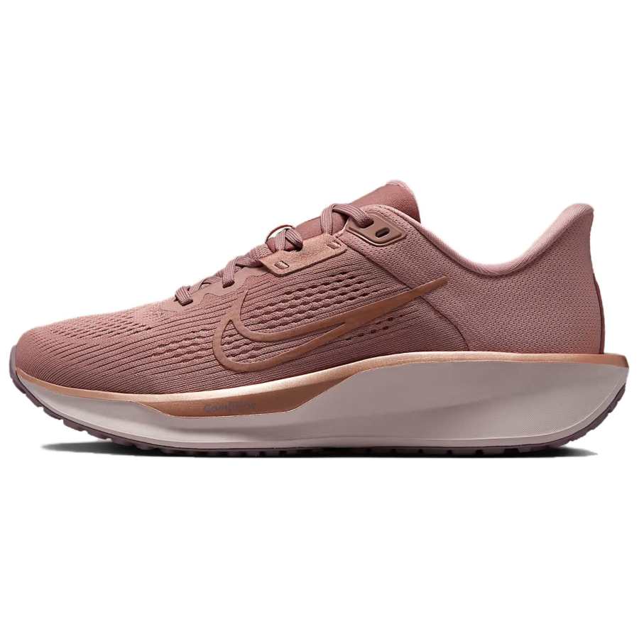 Nike Nike Quest 6 Cushioning Abrasion Resistant Support Low top Running Shoes Women's Mud Red