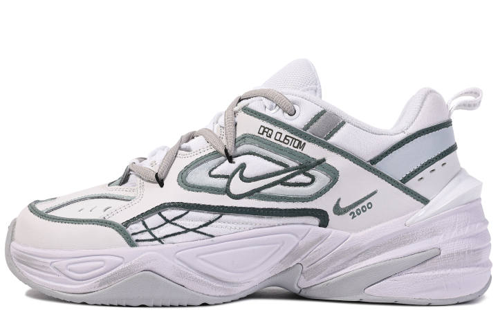 Nike Nike M2K Tekno Fabric Cushioning Slip Resistant Abrasion Resistant Balance