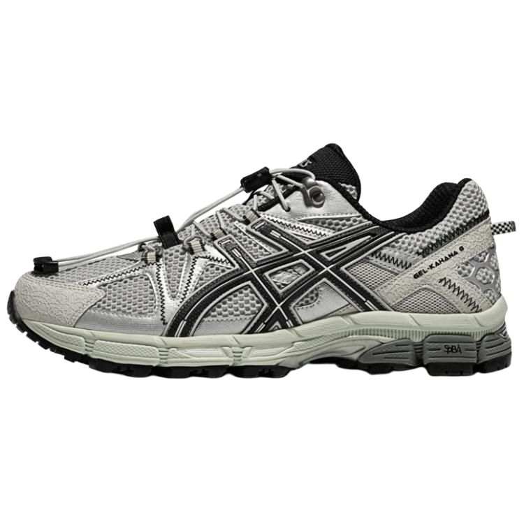 ASICS Gel Kahana 8 FL Low top Speva Trail Running Shoes Men's Gray Black