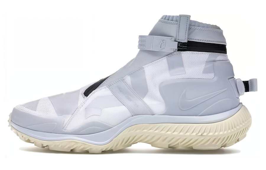 Nike Nike Gaiter Boot Cushioning Abrasion Resistant Cushioning, Wear Resistant Mid top Outdoor Shoes Unisex Gray