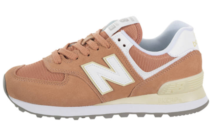 New Balance New Balance 574 Series Low Top Grey/Orange Women's