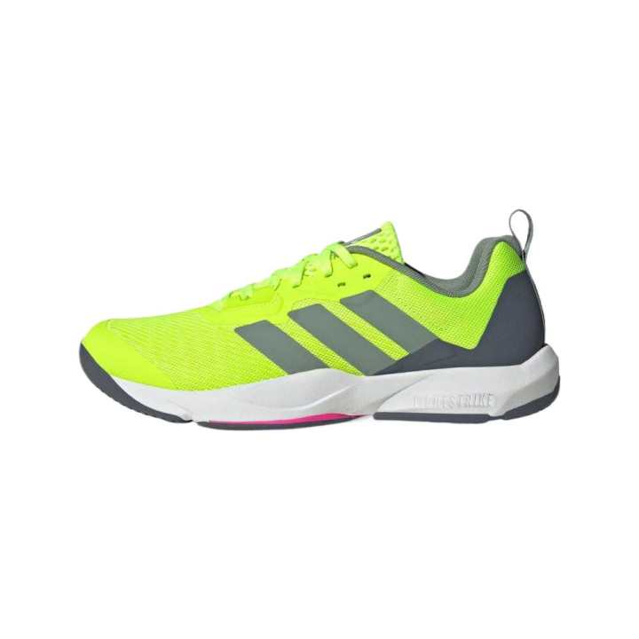 Adidas Adidas Rapidmove 2 Fabric Slip Resistant Lightweight Rebound Low top Running Shoes Men's Lemon