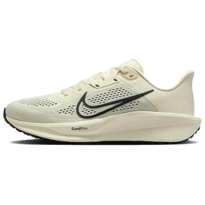Nike Nike Quest 6 Cushioning Breathable Low top Casual Running Shoes Men's Beige Black