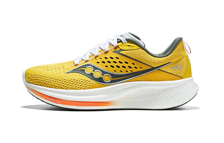 Saucony RIDE Yutuo 17 Mesh Abrasion Resistant Abrasion Resistant Low top Training Sprint Running Shoes Men's