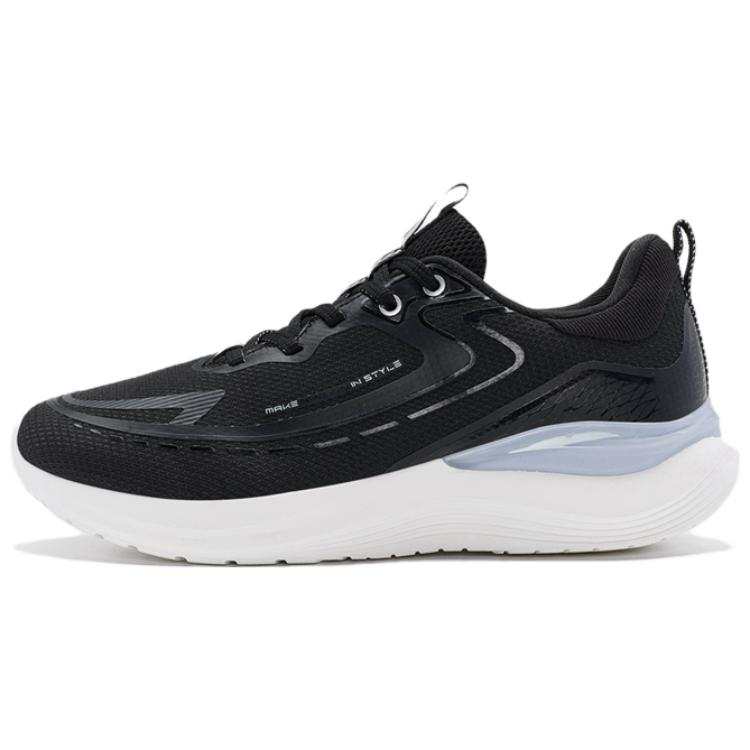 XTEP Cushioning Slip Resistant Low top Casual Running Shoes Women's Black