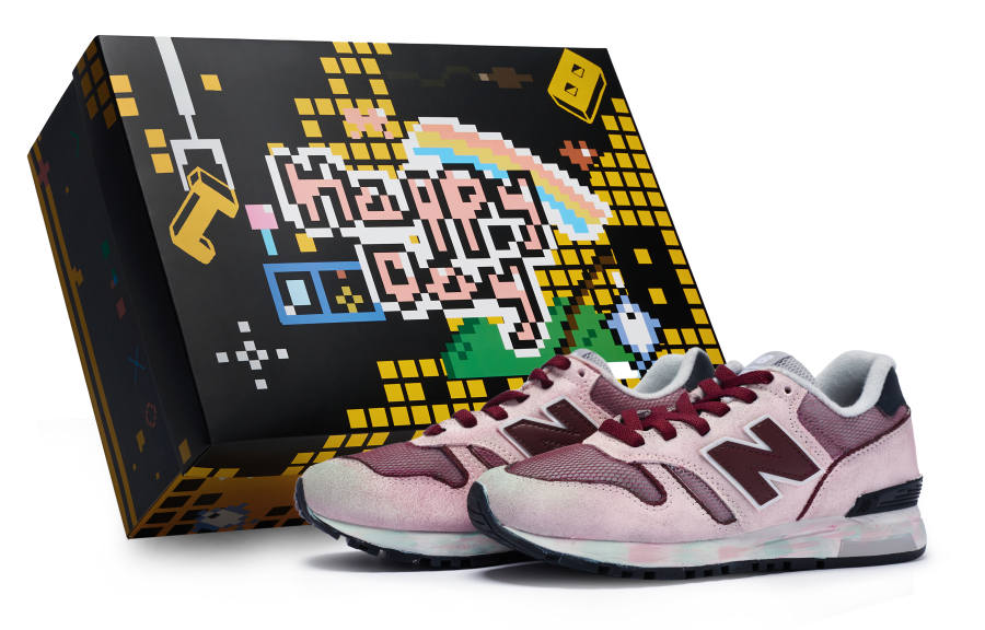 New Balance New Balance NB 565 Low top Running Shoes Unisex Pink Brown