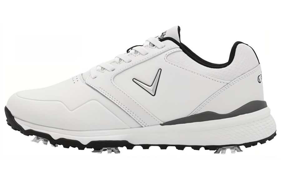 Callaway Chev Ls Abrasion Resistant Low top Golf Shoes Men's White