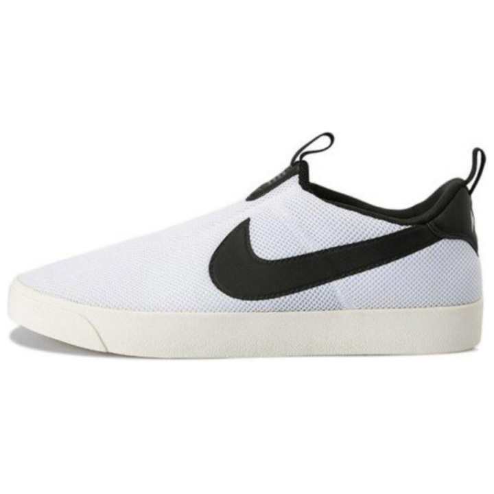 Nike Nike Court Royale Slip Resistant Abrasion Resistant Low top Casual Running Shoes Unisex Black White
