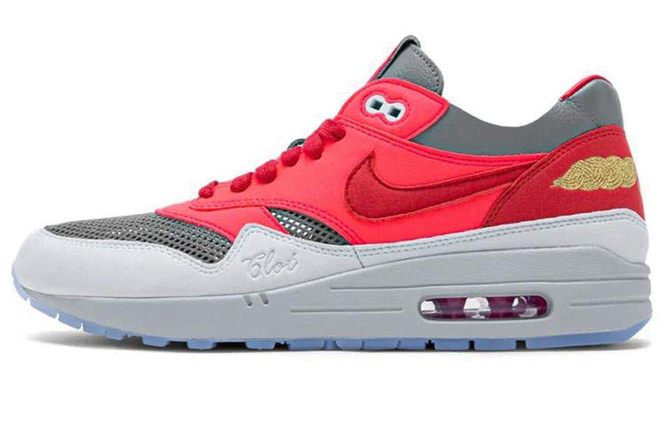 Nike CLOT X Nike Air Max 1 'Kiss Of Death - Solar Red'