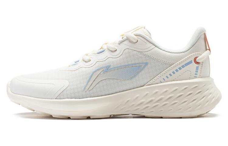 Li-Ning Li Ning Breathable Low top Running Shoes Women's Ecru