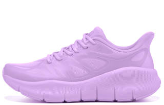 BMAI Expedition Pure Light Mixed EVA Physical Foam Low Top Running Shoes Women's Lilac