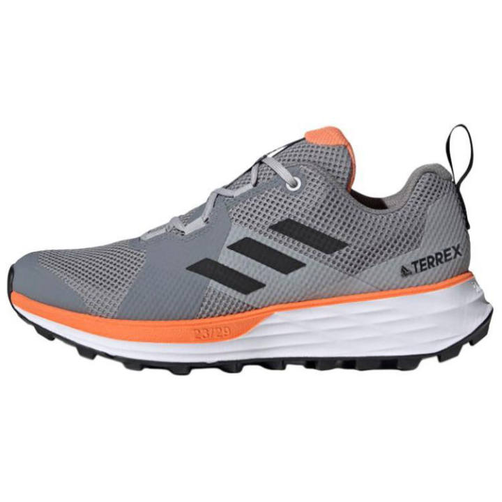 Adidas Adidas Terrex Two Running Shoes Women's Low Top Gray/Black/Orange