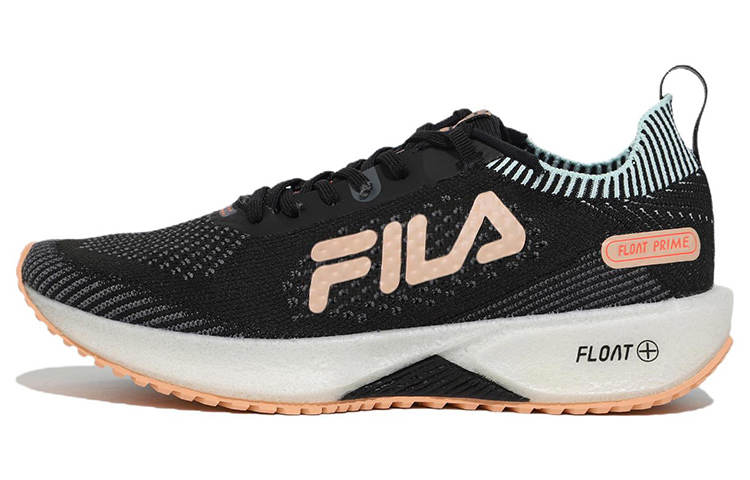FILA Float Prime Float Prime Low top Running Shoes Unisex Black Brown Korean Style