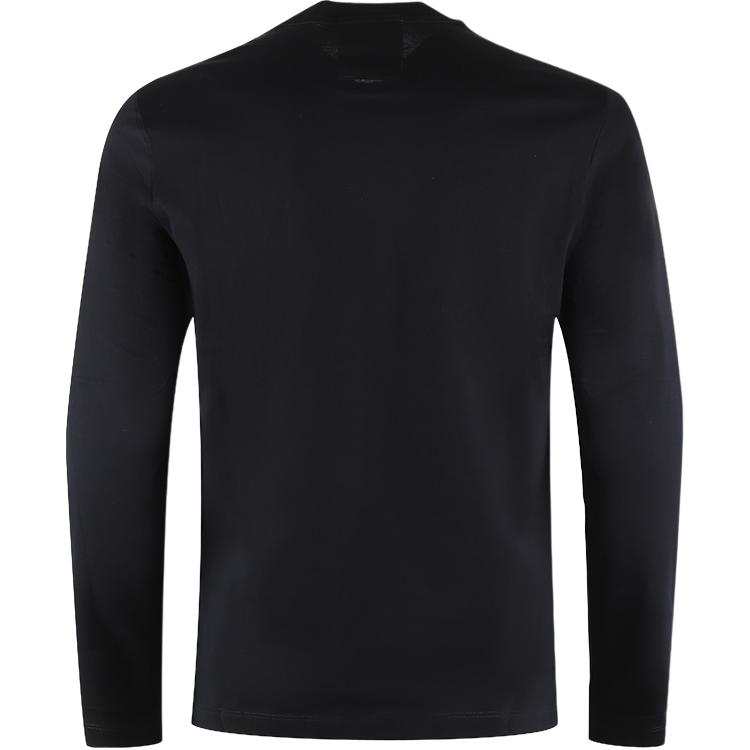 EMPORIO ARMANI T Shirts Men's Marine Blue Crew Neck Moderate Straight Fit