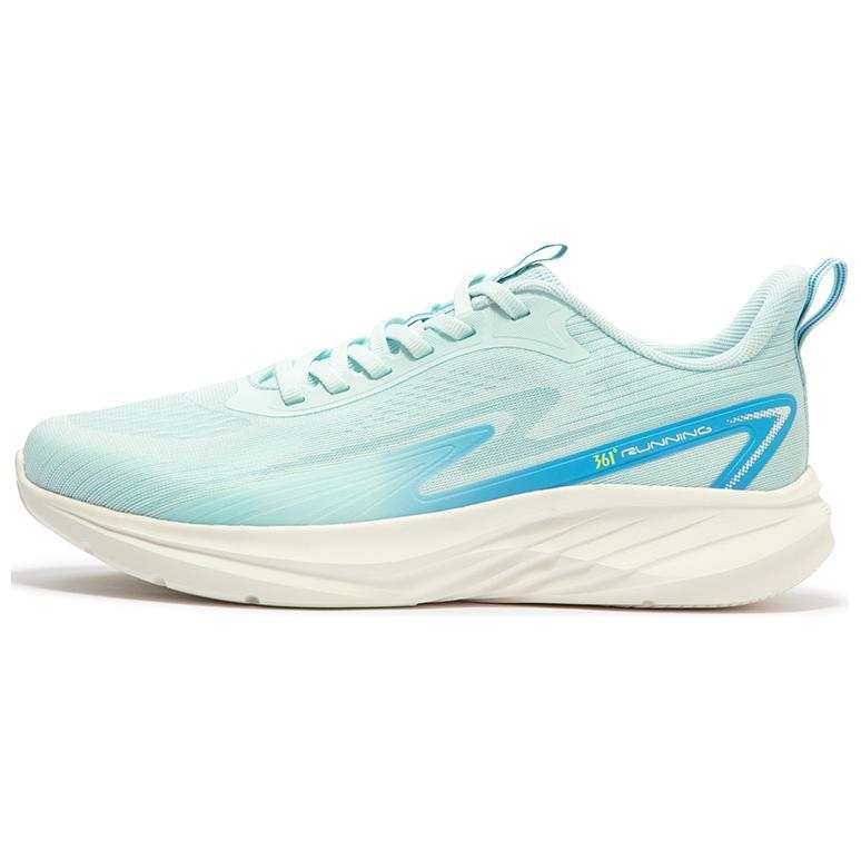 361° Comfortable And Breathable Cushioning, Wear Resistant Low top Running Shoes Men's Blue White