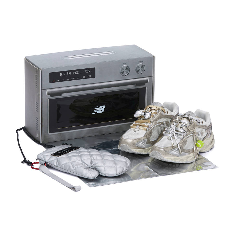 New Balance New Balance NB 725 Comfortable Low top Casual Running Shoes Unisex Vintage Champagne 'Chaos Pack' Box
