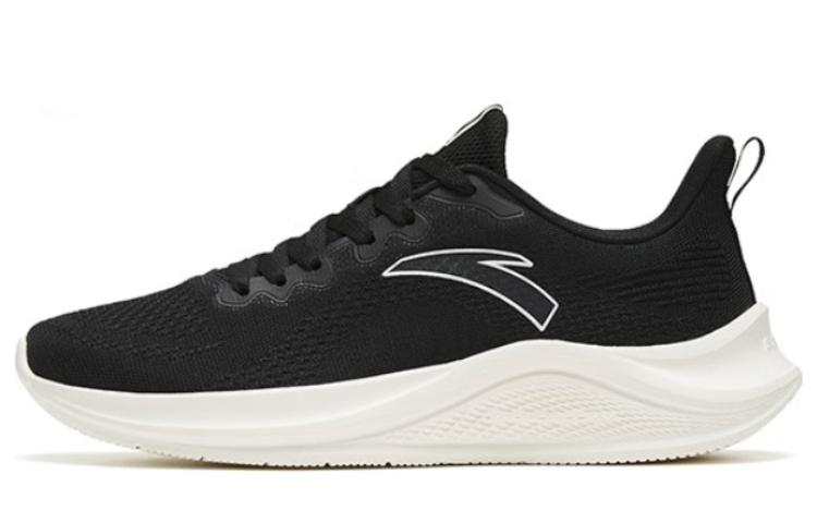 ANTA Cushioning Slip Resistant Breathable Low Top Casual Running Shoes Men's Black