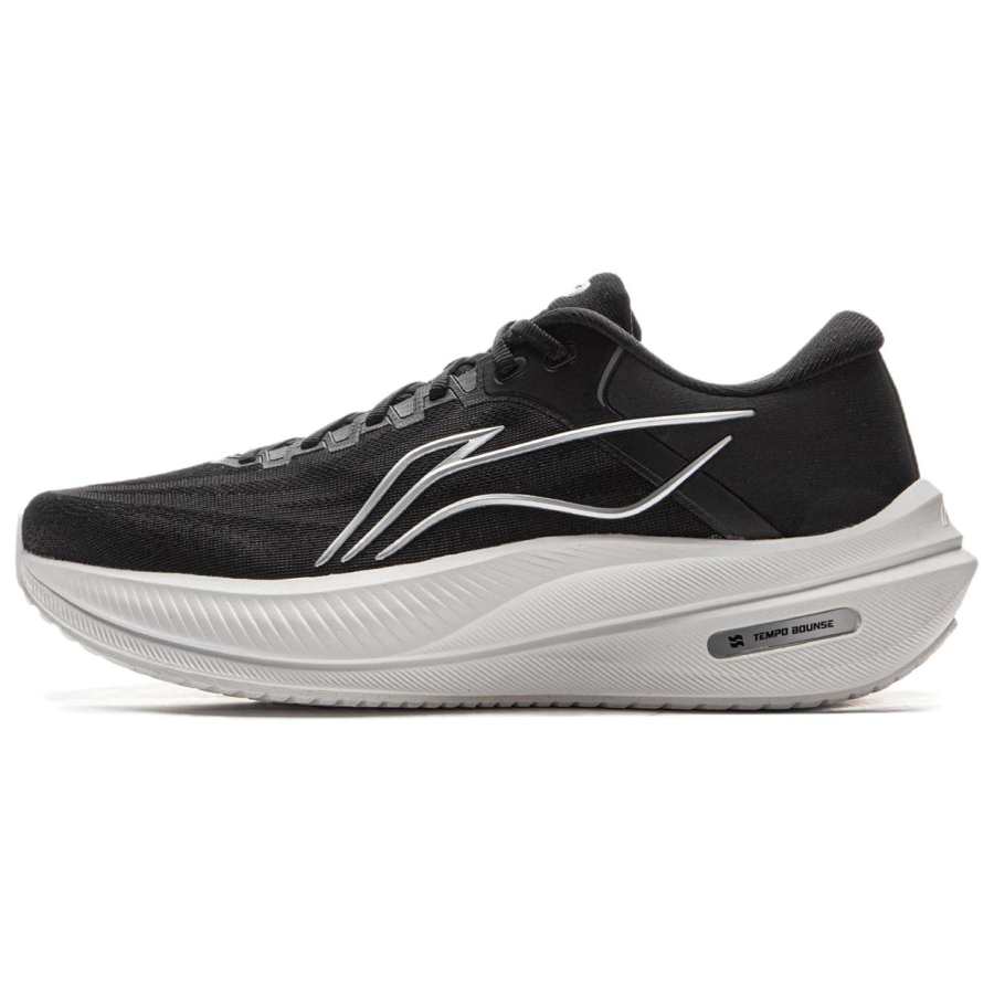 Li-Ning Li Ning Yueying 5 Low top Casual Long Distance Running Sprint Running Shoes Men's Black