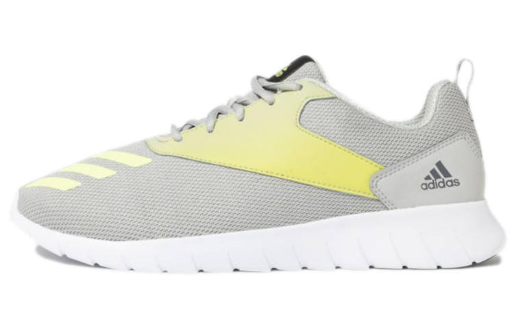Adidas Adidas Shereton Slip Resistant Abrasion Resistant Low top Running Shoes Men's Gray Yellow