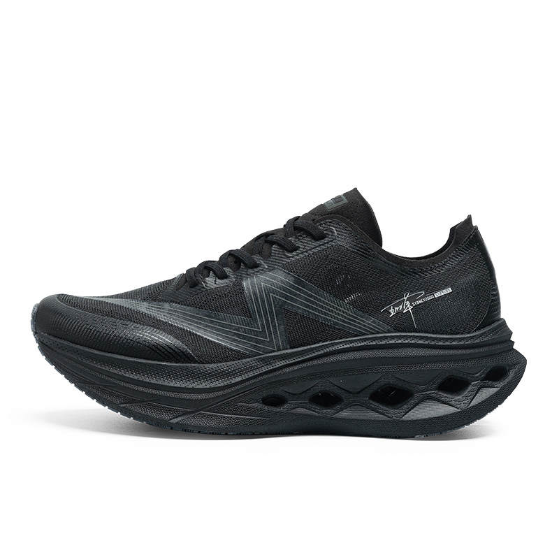 ANGSHAN Running Shoes Unisex Low Top Black