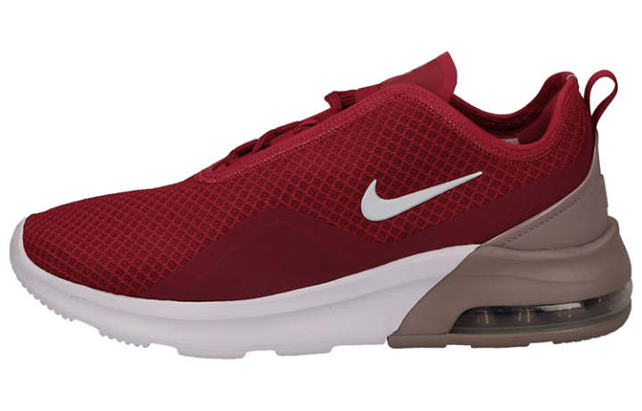 Nike Nike Air Max Motion Comfortable Fabric Low top Casual Running Shoes Women's Red White