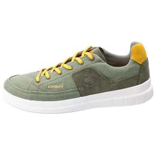 CRISPI Addict Leggera Cushioning, Wear Resistant Low top Outdoor Shoes Unisex Green Yellow