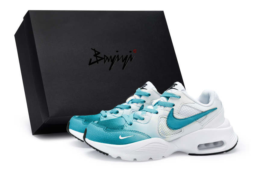 Nike Nike Air Max Fusion Abrasion Resistant Abrasion Resistant Low top Running Shoes Women's White Lake Blue