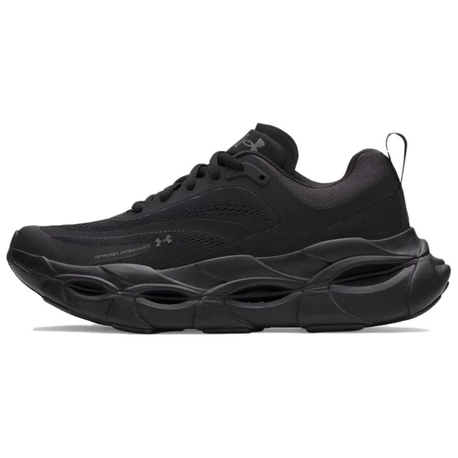 Under Armour Halo Racer Fashion Trend Support Balance Rebound Running Shoes Women's Black